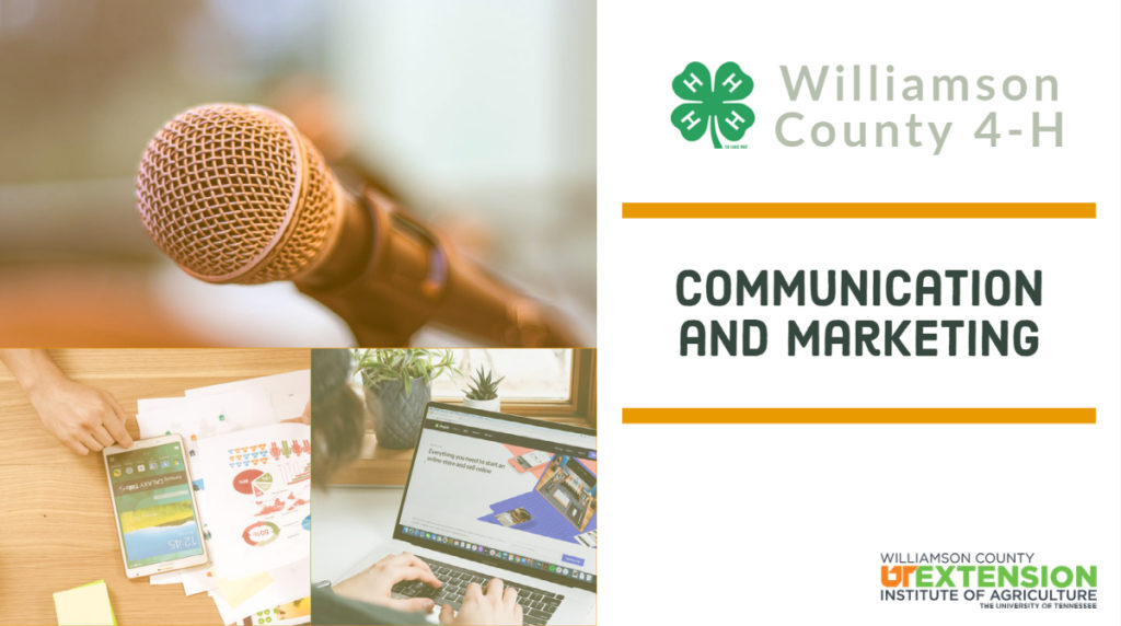 4-H Communications and Marketing logo