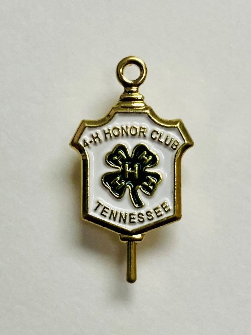 Tennessee 4-H Honor Club Membership Pin