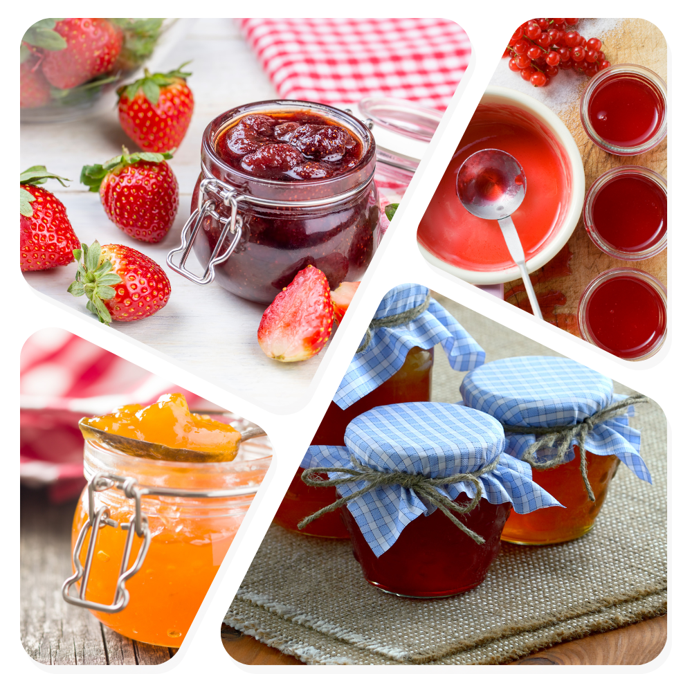 pictures of jams and preserves